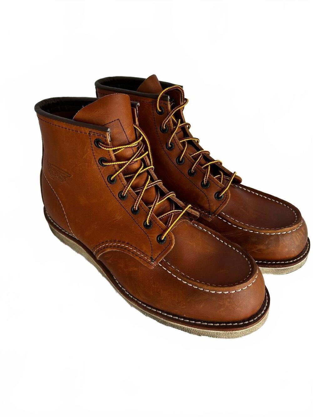 Red Wing 10875 Classic Moc Toe Work Boots Men' 10D USA NWOT